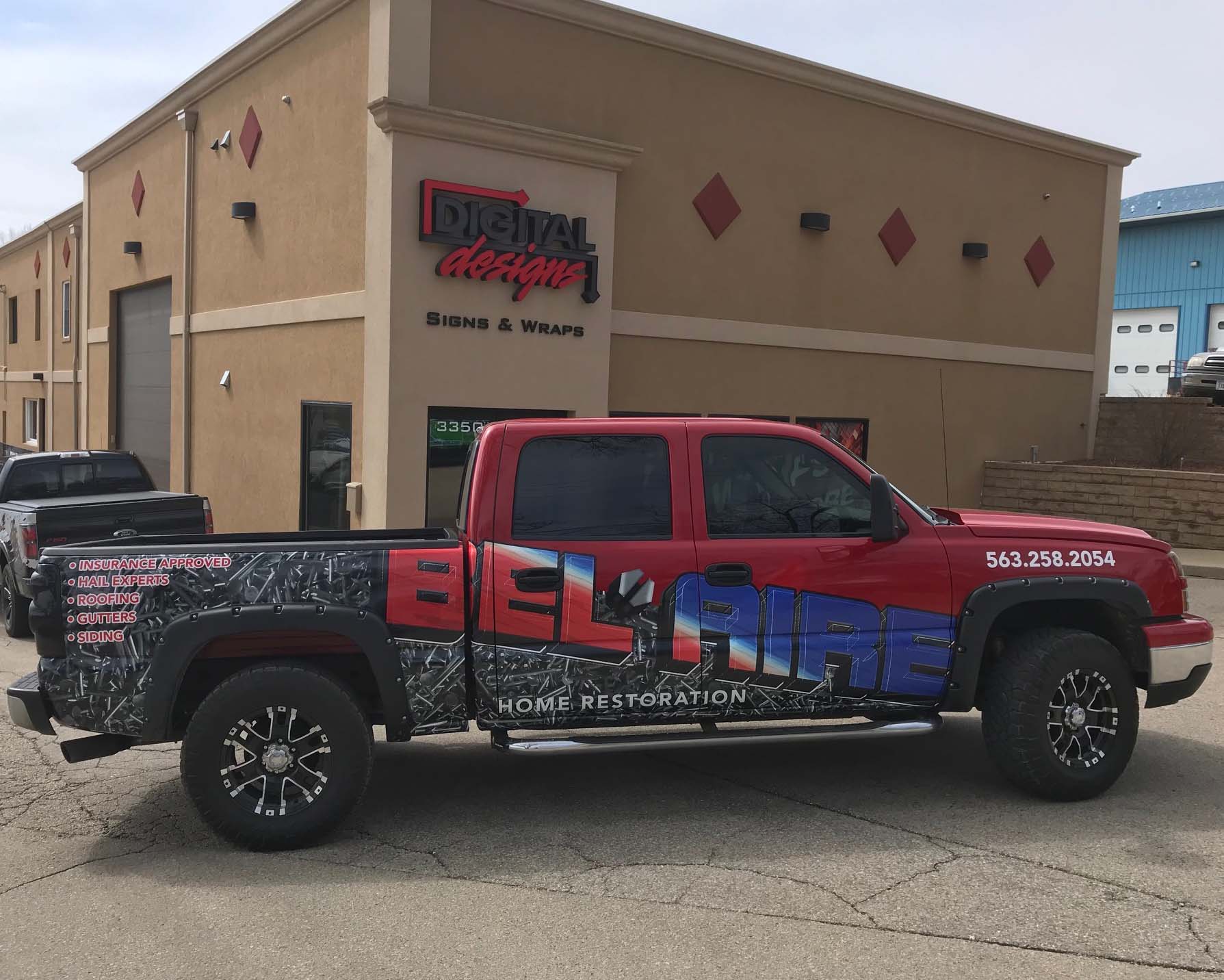 Vehicle Wraps Company In Cedar Rapids Davenport Ia Digital Designs